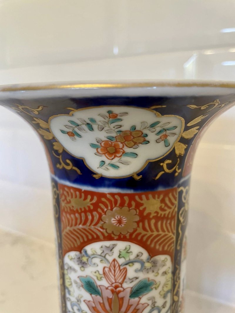 Quality Antique Early 20th Century Imari Vase - Image 4